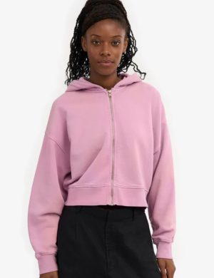 Sweatjacke Crop