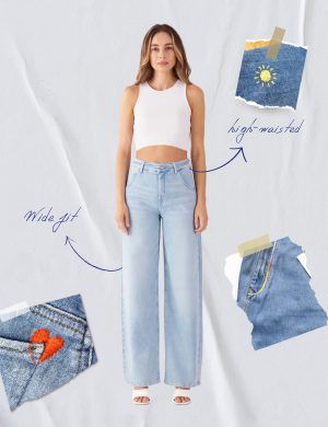 BLINK High Waist Wide