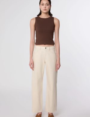 Jeans Ash Barrel Ecru
