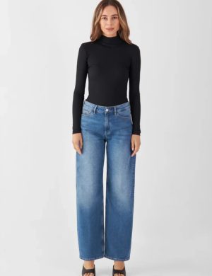 Jeans Ash Barrel Medium Blue