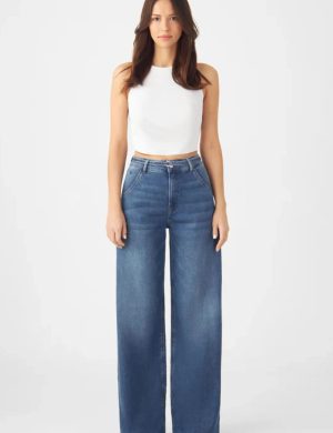 Jeans Blink Wide Barrel Vintage Blue