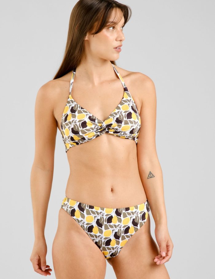 Bikini Bottom Sanda Lemon Bricks Gelb