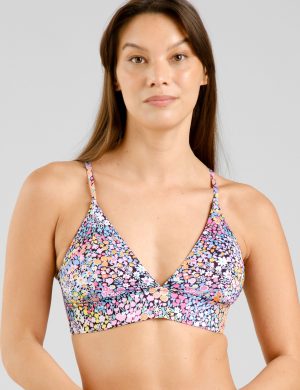 Bikini Top Alva Meadow Flowers Rosa