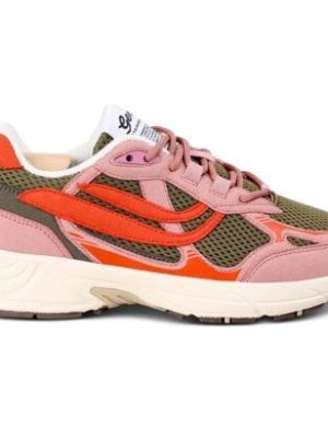 Genesis Footwear Sneaker - G-Eco`99 Multi Colour Old Rose/Olive/Orange