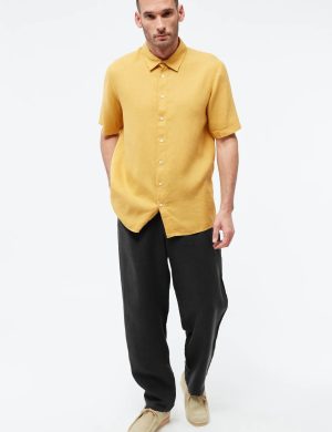 Hose GBHelge Linen Schwarz