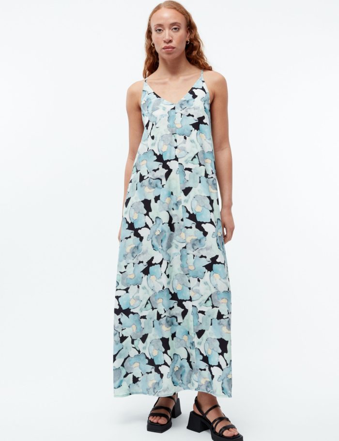 Kleid GBRoxie Print Blau
