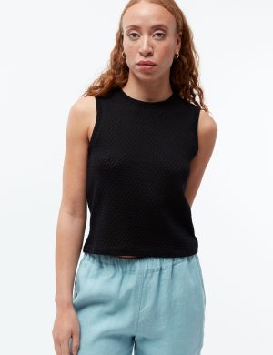 Top GBShirley Cropped Schwarz