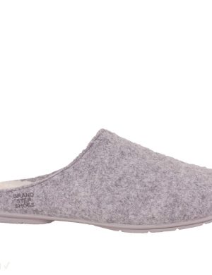 Grand Step Shoes Homeslipper grau
