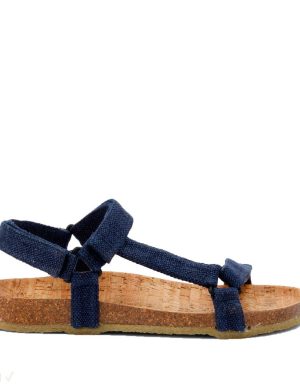 Grand Step Shoes Sandalen Levi Hemp marino