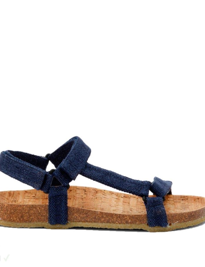 Grand Step Shoes Sandalen Levi Hemp marino
