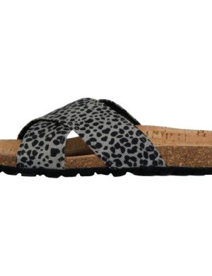 Grand Step Shoes Vegane Pantoletten Lilo animal