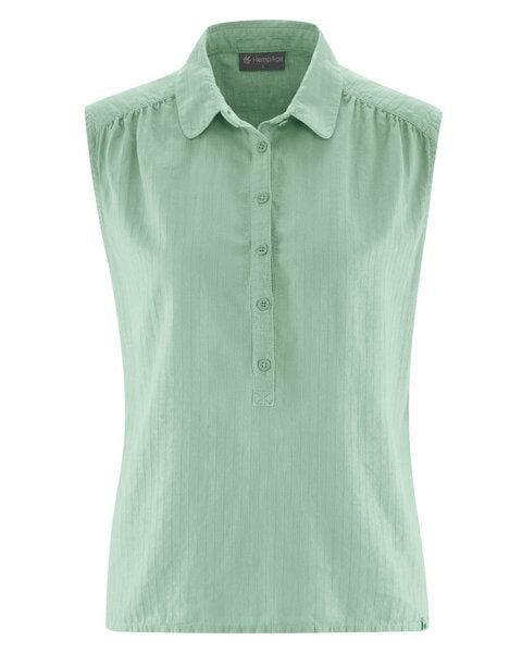 HempAge Ärmellose Bluse Hanf/Biobaumwolle HempAge Ärmellose Bluse Hanf/Biobaumwolle