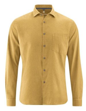 HempAge Herren Freizeithemd Hanf/Bio-Baumwolle