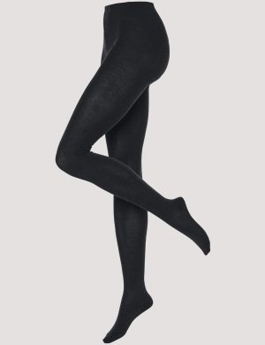 hessnatur Blickdichte Strumpfhose aus Bio-Baumwolle
