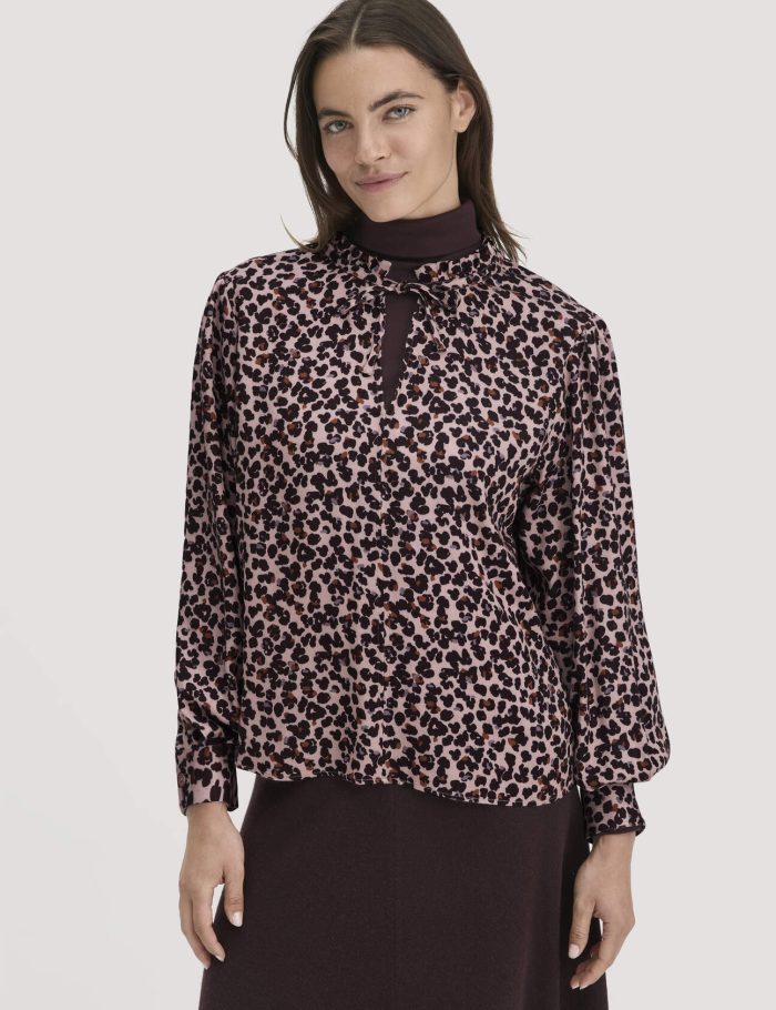 hessnatur Damen Bluse Relaxed aus LENZING™ ECOVERO™ Viskose - rosa hessnatur Damen Bluse Relaxed aus LENZING™ ECOVERO™ Viskose - rosa