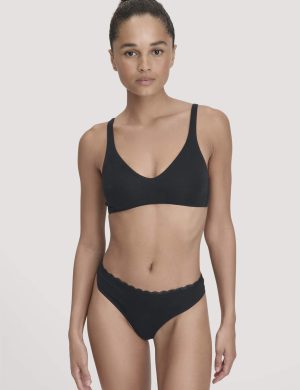 hessnatur Damen Brazil Regular Cut COTTON FEEL LACE aus Bio-Baumwolle