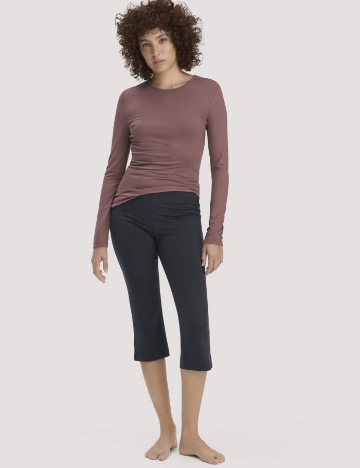 hessnatur Damen Caprihose PURE FLOW aus TENCEL™ Modal hessnatur Damen Caprihose PURE FLOW aus TENCEL™ Modal