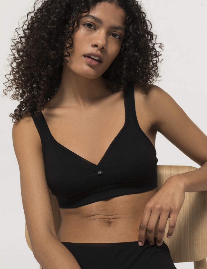 hessnatur Damen Comfort BH bügellos COTTON FEEL aus Bio-Baumwolle