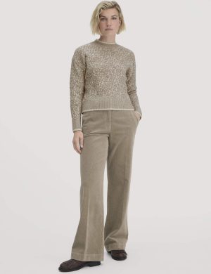 hessnatur Damen Cordhose Wide Leg Relaxed aus Bio-Baumwolle