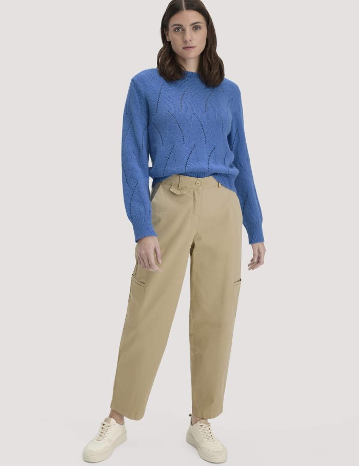 hessnatur Damen Hose Soft Utility Cargo Relaxed aus Bio-Baumwolle - beige hessnatur Damen Hose Soft Utility Cargo Relaxed aus Bio-Baumwolle - beige
