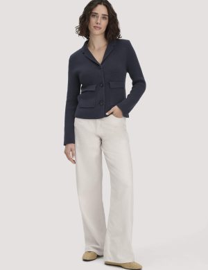 hessnatur Damen Jeans ALVA Wide Leg UNDYED aus Bio-Baumwolle mit TENCEL™ Lyocell