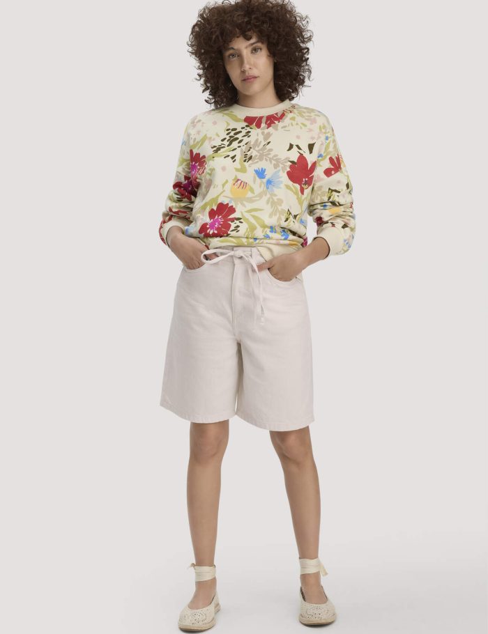 hessnatur Damen Jeans Bermuda UNDYED aus Bio-Baumwolle und TENCEL™ Lyocell hessnatur Damen Jeans Bermuda UNDYED aus Bio-Baumwolle und TENCEL™ Lyocell
