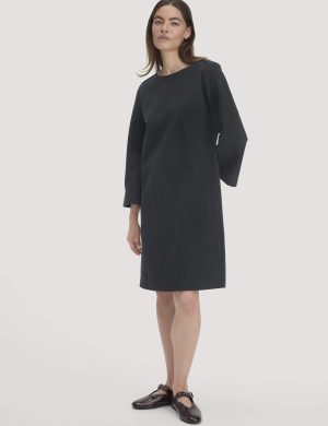 hessnatur Damen Jersey Kleid Mini Regular aus Bio-Baumwolle