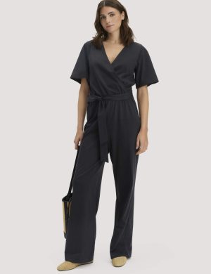 hessnatur Damen Jersey Overall Relaxed aus Bio-Baumwolle