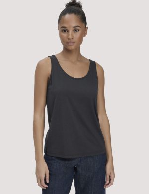 hessnatur Damen Jersey Top Relaxed aus TENCEL™ Lyocell mit Bio-Baumwolle
