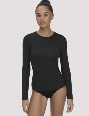 hessnatur Damen Longsleeve PURE FLOW aus TENCEL™ Modal