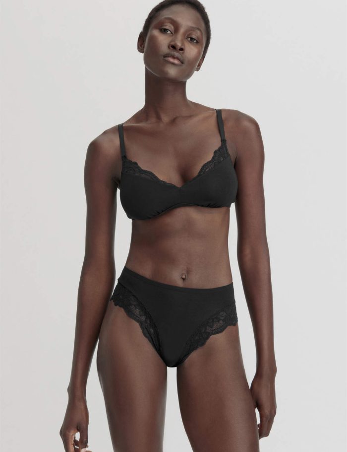 hessnatur Damen Panty PURE SENSE LACE aus TENCEL™ Modal