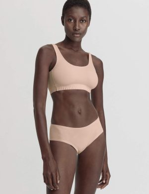 hessnatur Damen Panty Regular Cut COTTON FEEL aus Bio-Baumwolle - rosa