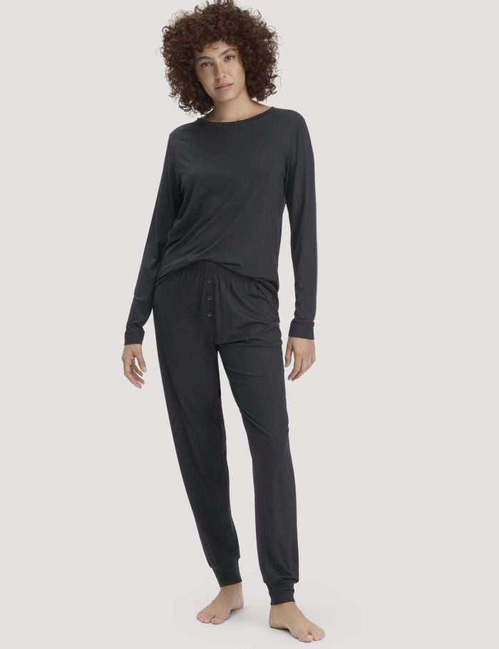 hessnatur Damen Pyjama PURE FLOW aus TENCEL™ Modal