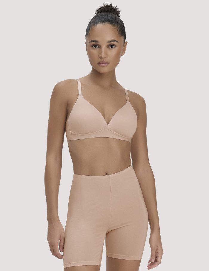 hessnatur Damen Shorts High Waist PURE FLOW aus TENCEL™ Modal - rosa hessnatur Damen Shorts High Waist PURE FLOW aus TENCEL™ Modal - rosa