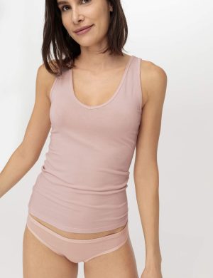 hessnatur Damen Slip aus Bio-Baumwolle mit TENCEL™ Modal - rosa
