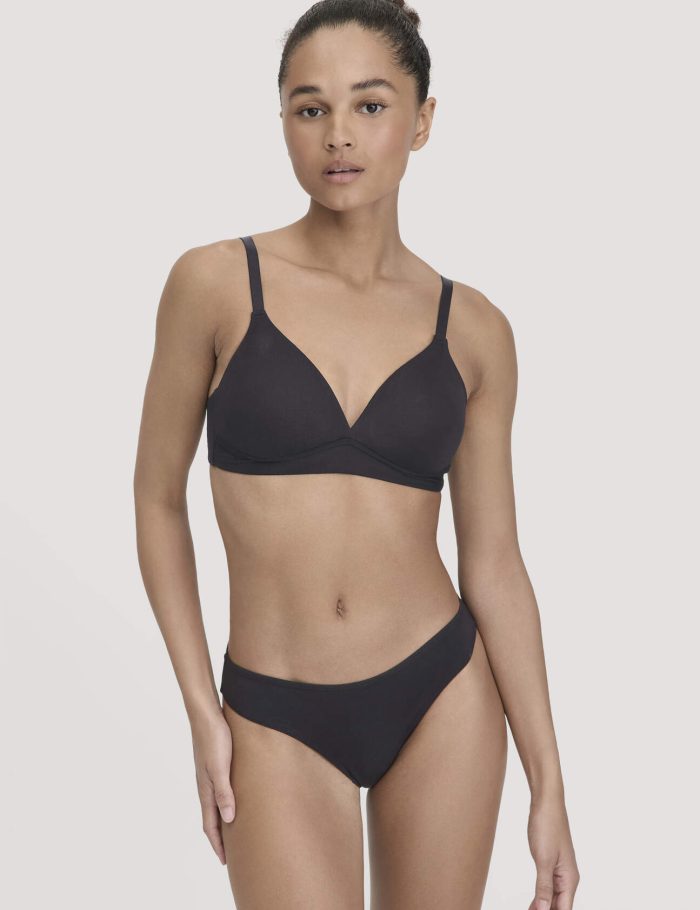 hessnatur Damen Slip Regular Cut im 3er-Pack COTTON FEEL aus Bio-Baumwolle
