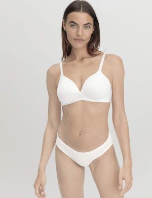 hessnatur Damen Spacer BH bügellos PURE SENSE aus TENCEL™ Modal - weiß
