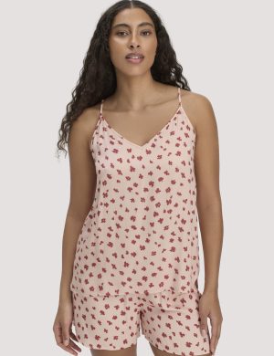 hessnatur Damen Spaghetti Top PURE LUX aus LENZING™ ECOVERO™ - orange