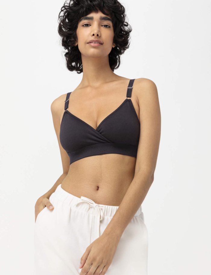 hessnatur Damen Still-Bustier bügelllos COTTON FEEL aus Bio-Baumwolle