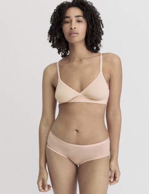 hessnatur Damen Triangel BH bügellos PURE SENSE aus TENCEL™ Modal - rosa