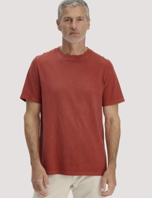 hessnatur Herren Heavy Jersey Shirt Relaxed aus Bio-Baumwolle - braun