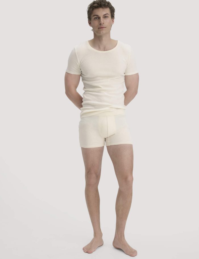 hessnatur Herren Pants Regular Cut im 2er-Pack PURE NATURE aus Bio-Baumwolle - natur - Größe 8 = XXL hessnatur Herren Pants Regular Cut im 2er-Pack PURE NATURE aus Bio-Baumwolle - natur - Größe 8 = XXL