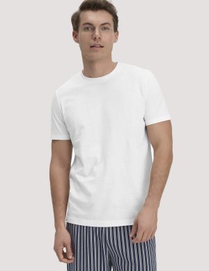 hessnatur Herren T-Shirt PURE COTTON aus Bio-Baumwolle - weiß