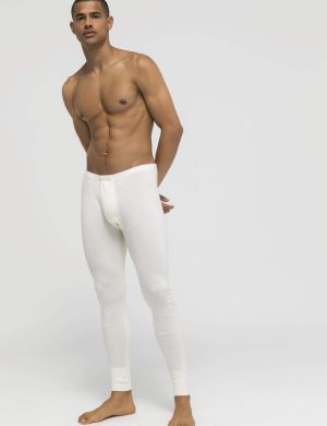 hessnatur lange Herren Pants PURE NATURE aus Bio-Baumwolle - natur - Größe 4 = S