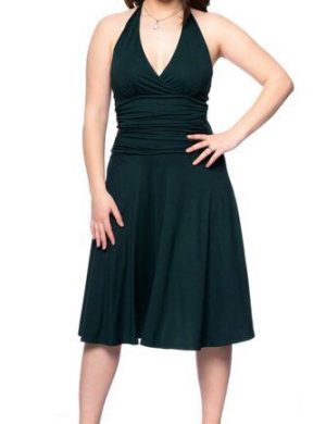Ingoria TORRIE rückenfreies Neckholder Kleid