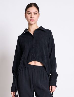Bluse Isted Clinkle Schwarz