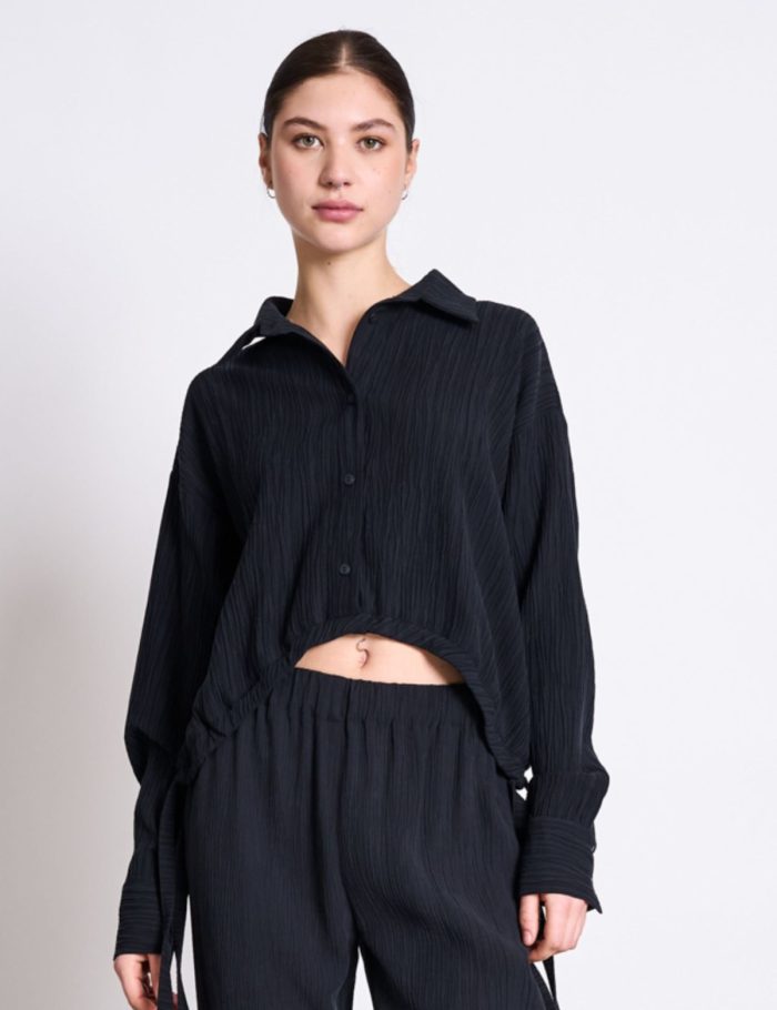 Bluse Isted Clinkle Schwarz