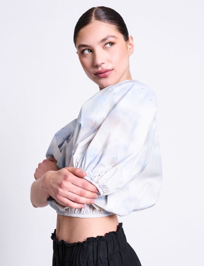 Bluse Laide Hellblau