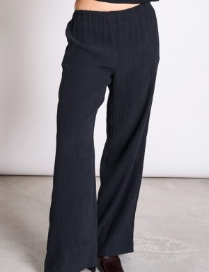 Hose Hava Crinkle Schwarz