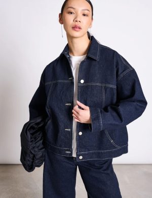 Jacke Vilme Denim Blau